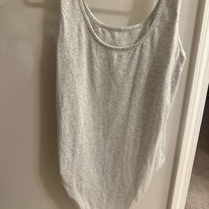 Gray Women's Sleeveless Top